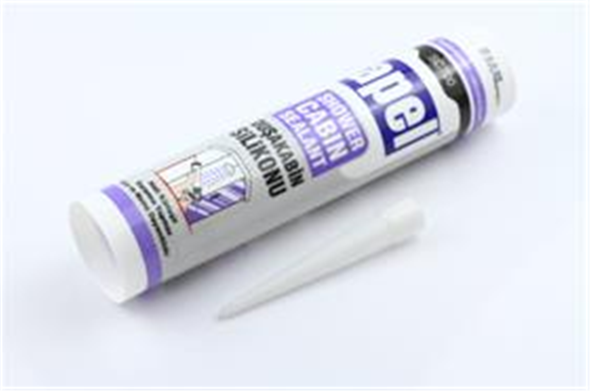 DUSAKABIN SILIKONU APEL SEFFAF 280ML 320GR