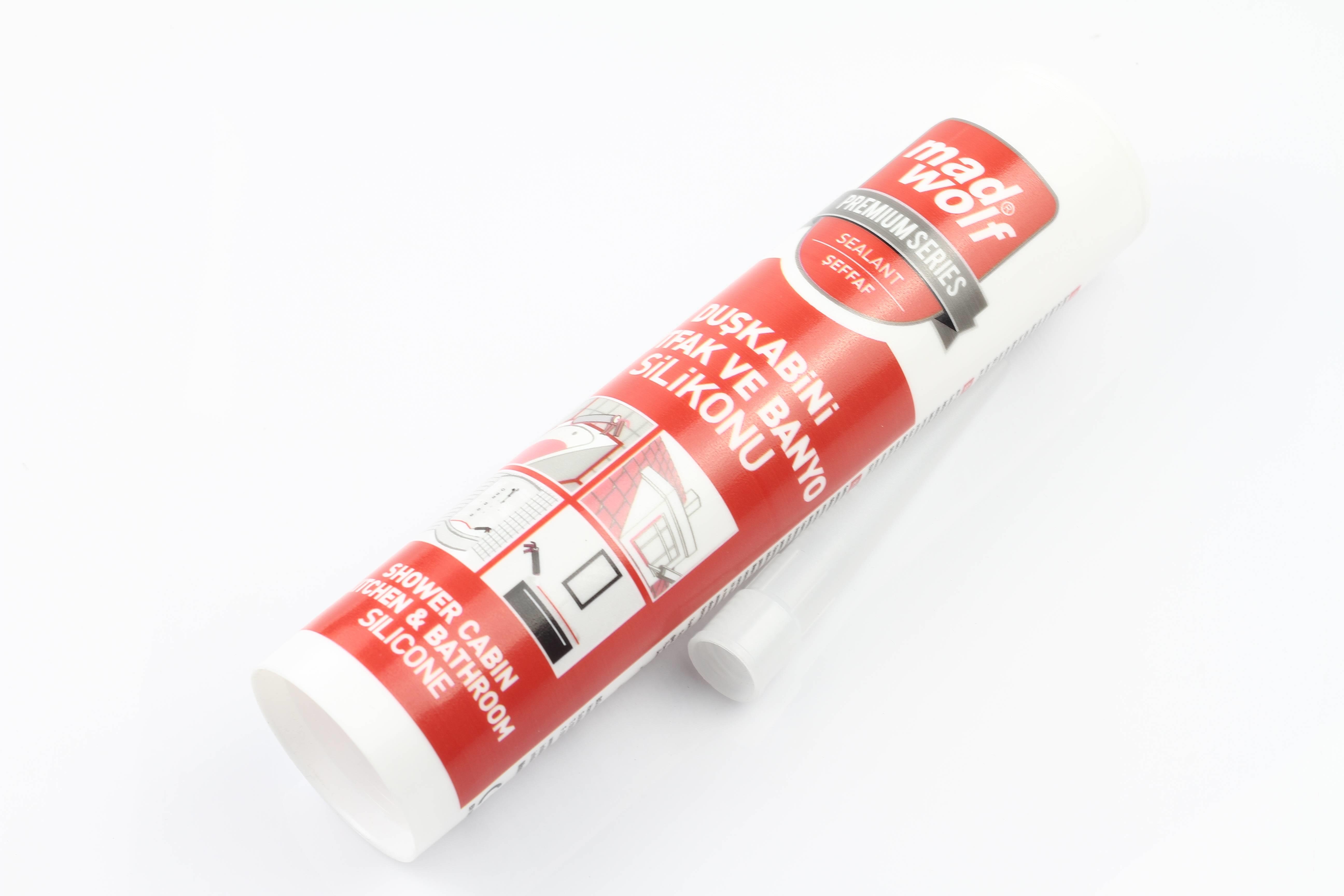 DUSAKABIN SILIKONU MADWOLF SEFFAF 310 ML 360 GR