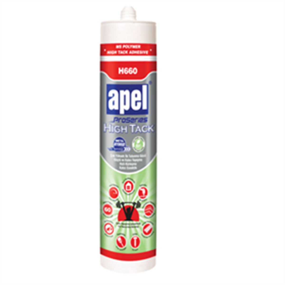 HIGH TACK 290 ML MASTIK BEYAZ APEL