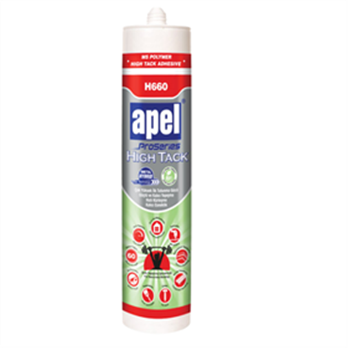 HIGH TACK 290 ML MASTIK BEYAZ APEL