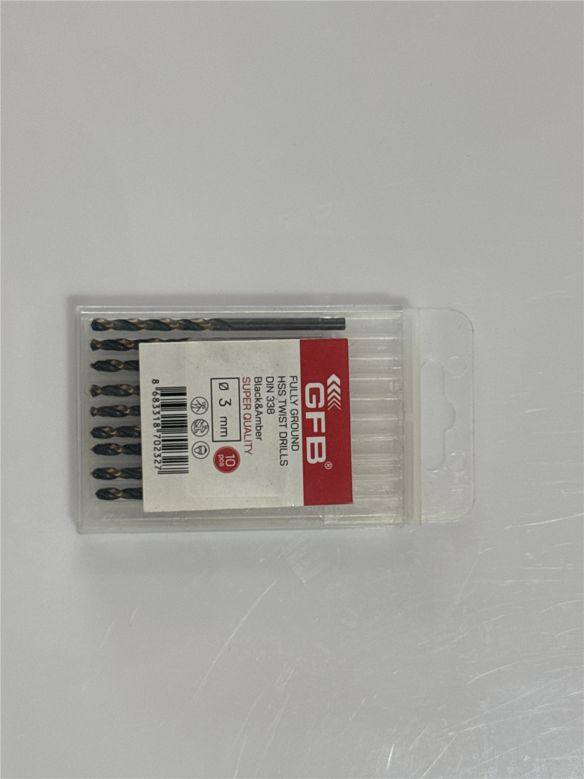 HSS 3 MM GFB 1. KALITE MATKAP UCU