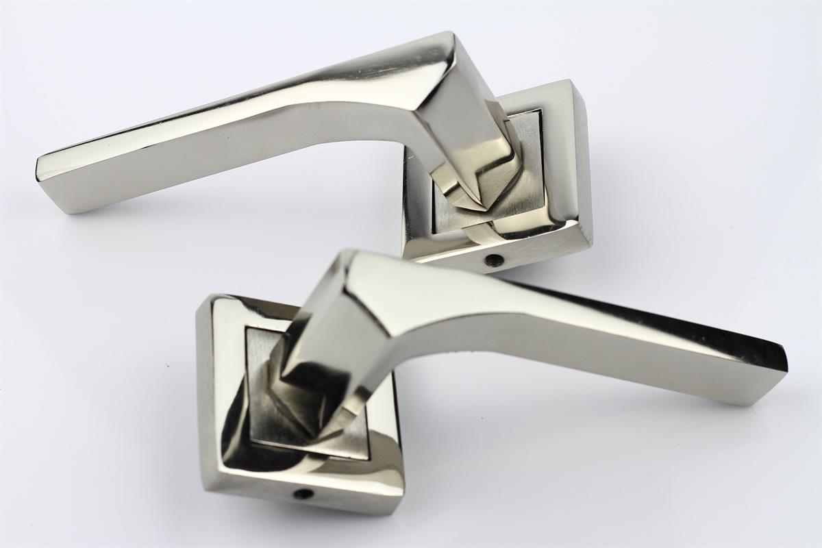 KAPI KOLU LOTUS KARE ROZETLI NIKEL SATEN ODA