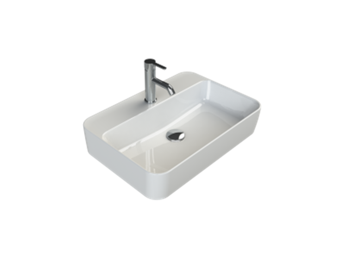 LAVABO HERA 60X42 TEZGAH USTU CANAK LAVABO