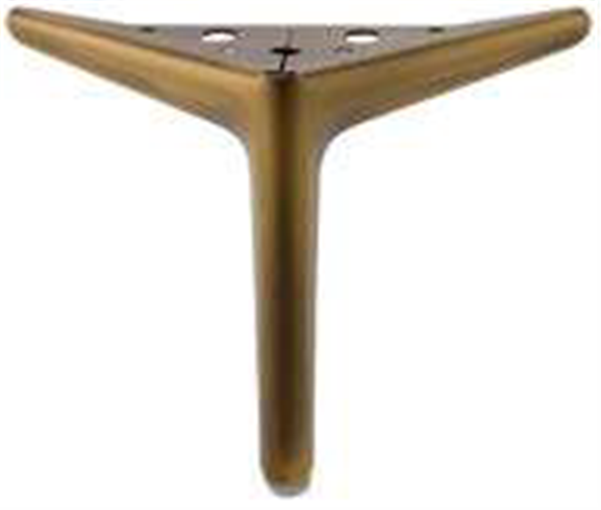 AYAK AYDOS METAL 12 CM MAT ANTIK SARI