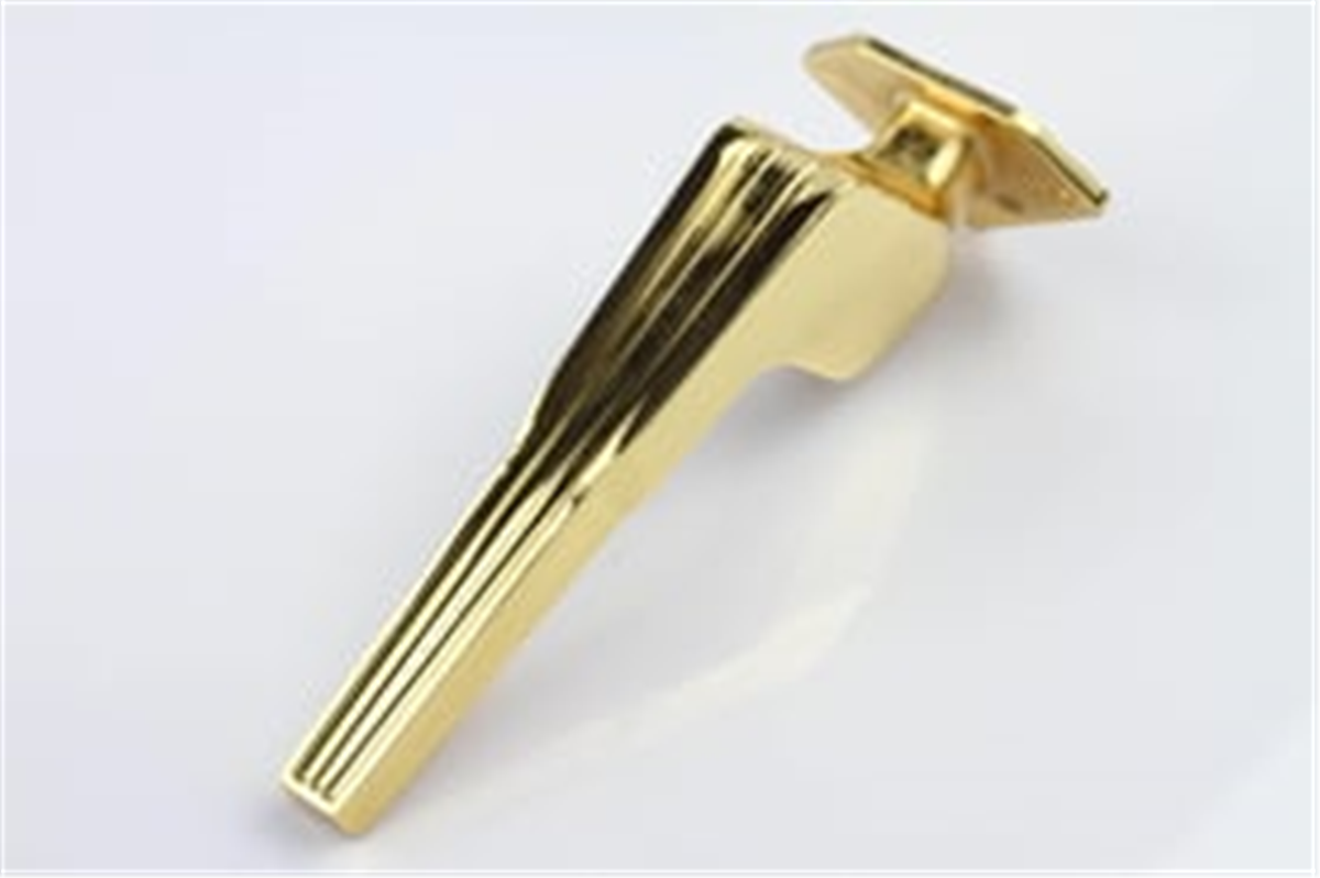 AYAK LUKS ALTIN 16 CM DİKİNE CİZGİLİ