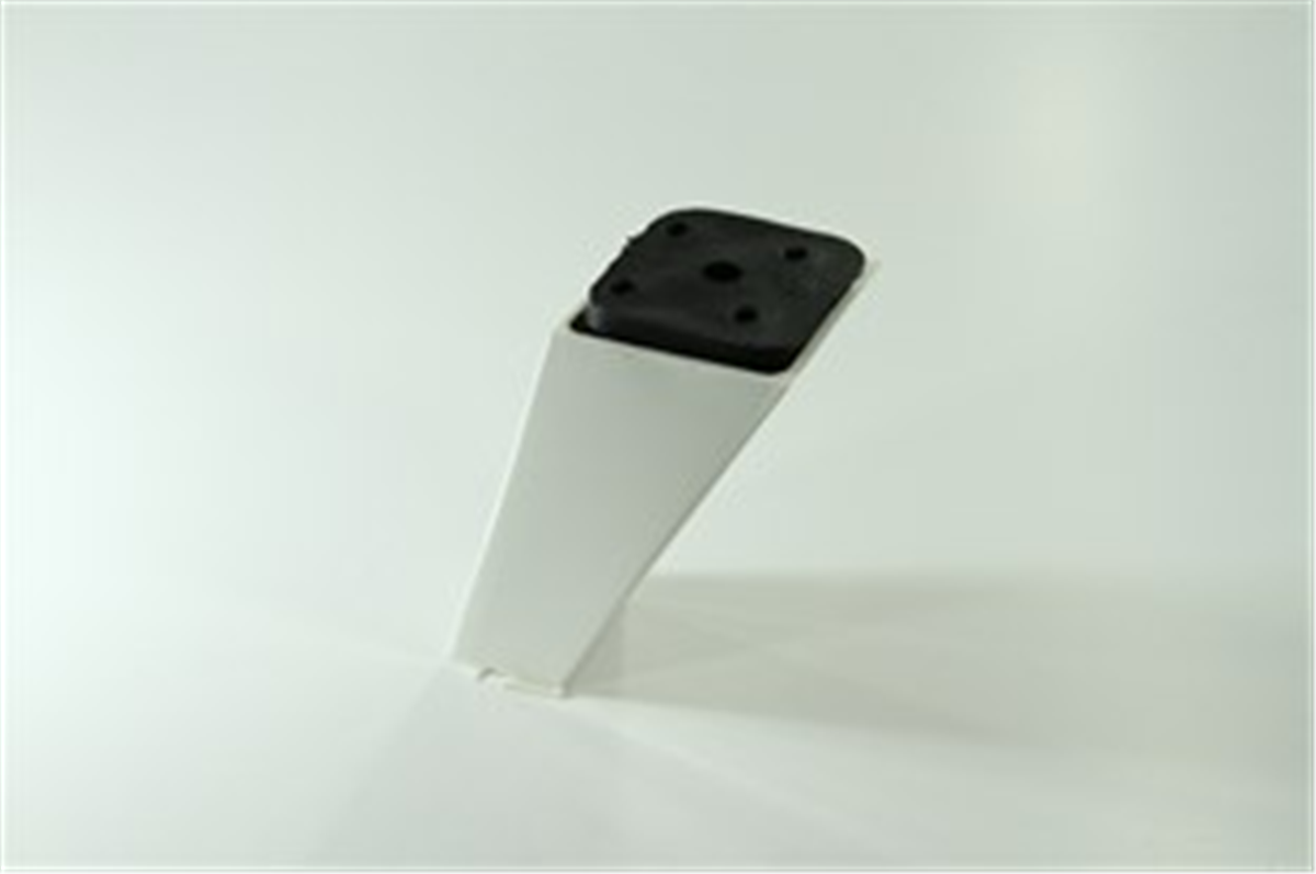 AYAK YATAY 12 CM KOSELI BEYAZ
