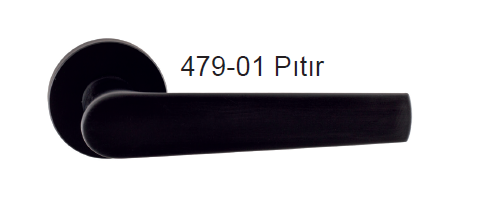 KAPI KOLU 479 01 WC MAT SIYAH PITIR