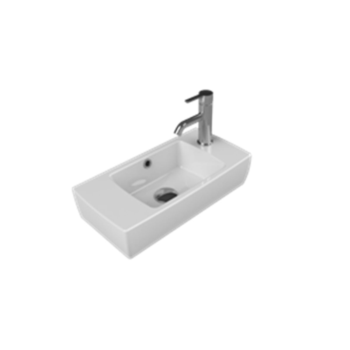 LAVABO CITY 25*50 SAG BATARYA DELIGI