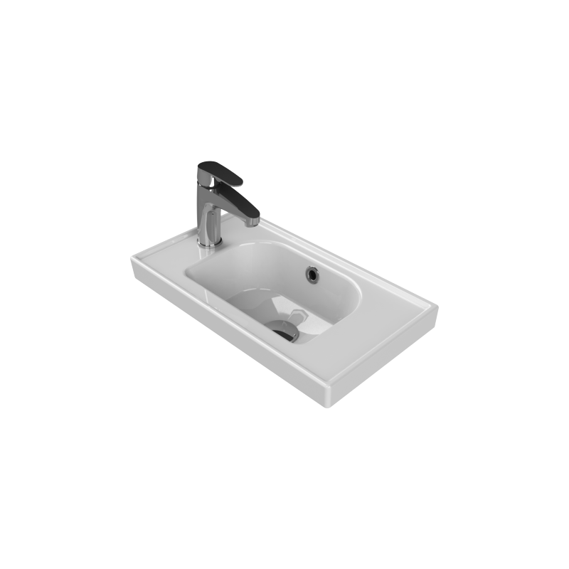 LAVABO FRAME 50X28 SOLDAN DELIKLI