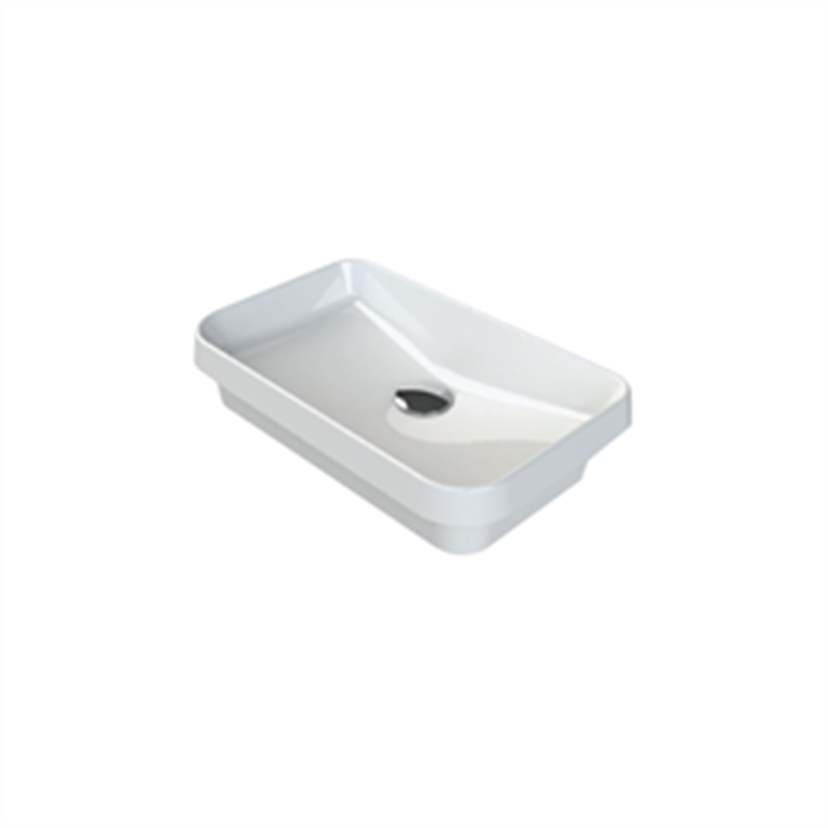 LAVABO GRAND 49*30 CM TEZGAH ÜSTÜ LAVABO