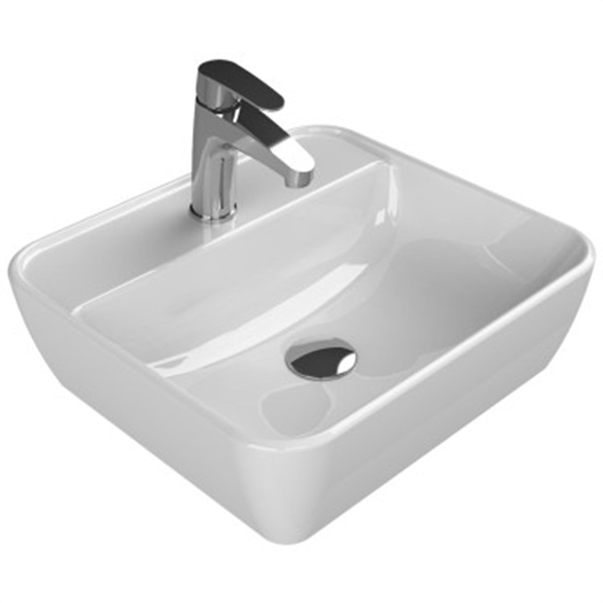 LAVABO ONE 46*42 BEYAZ 