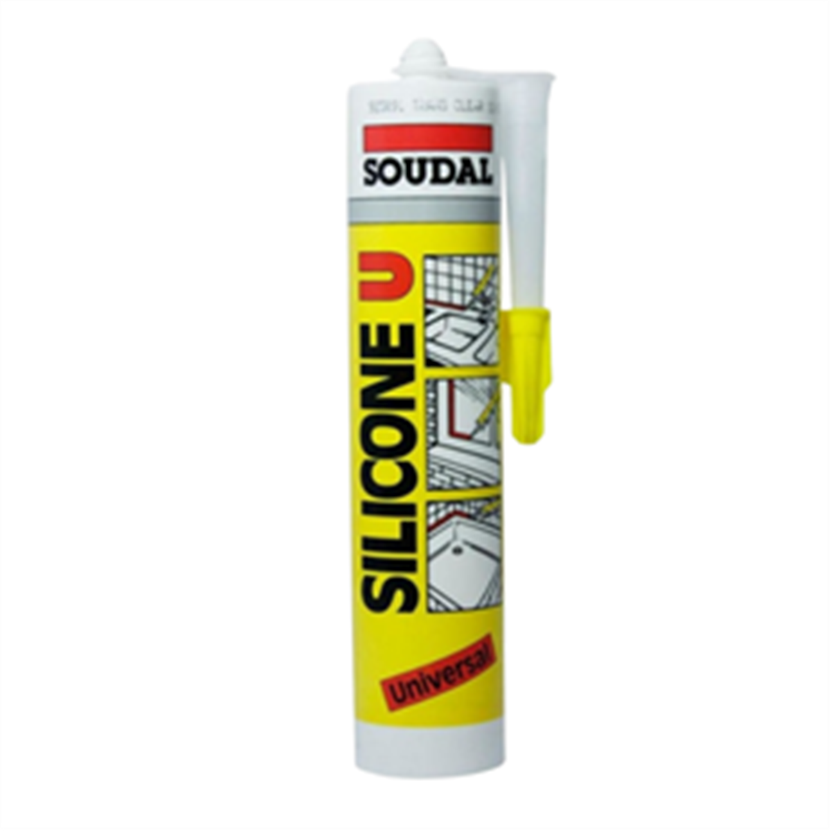 SILIKON BEYAZ 280 GR SOUDAL