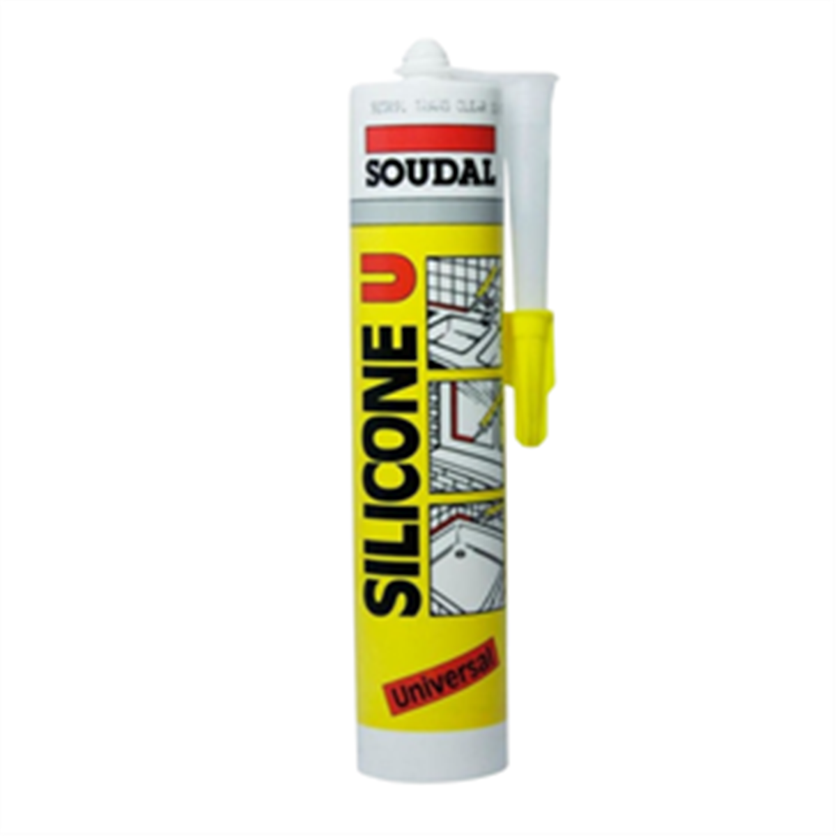 SILIKON BEYAZ 280 GR SOUDAL