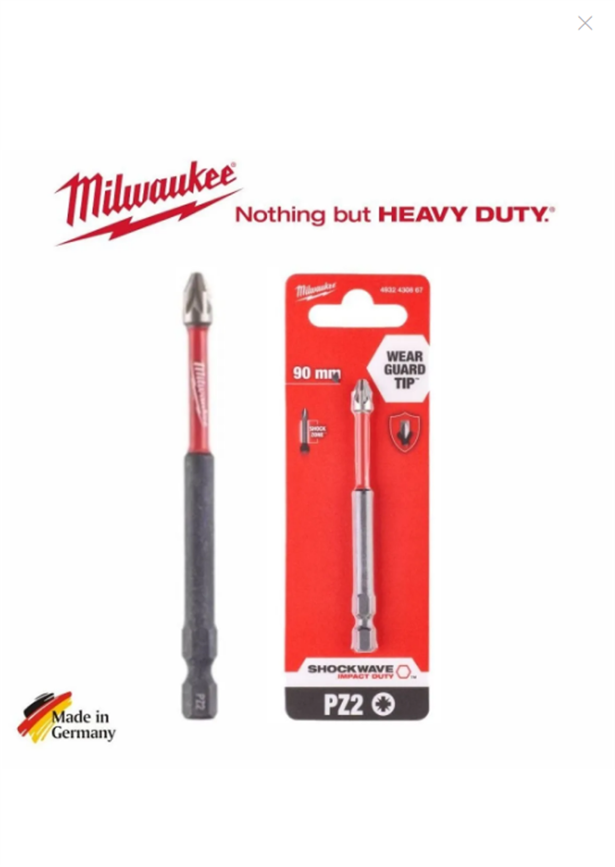 YILDIZ UC PZ2 90MM MILWAUKEE 1LI PKT