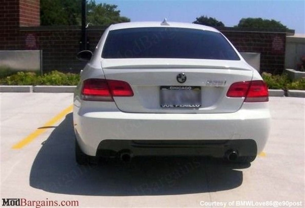 Bmw E92 M Performance Difüzör Parlak Siyah (Plastik)