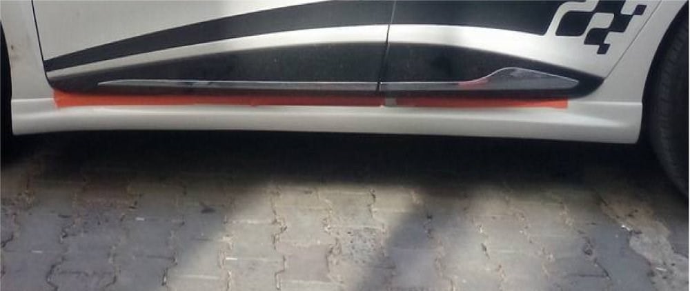 Ford Fiesta Boyasız  Yan Marşpiyel  (Plastik)