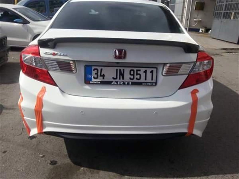 Honda Civic Fb7 Modulo Boyasız Plastik Arka Ek