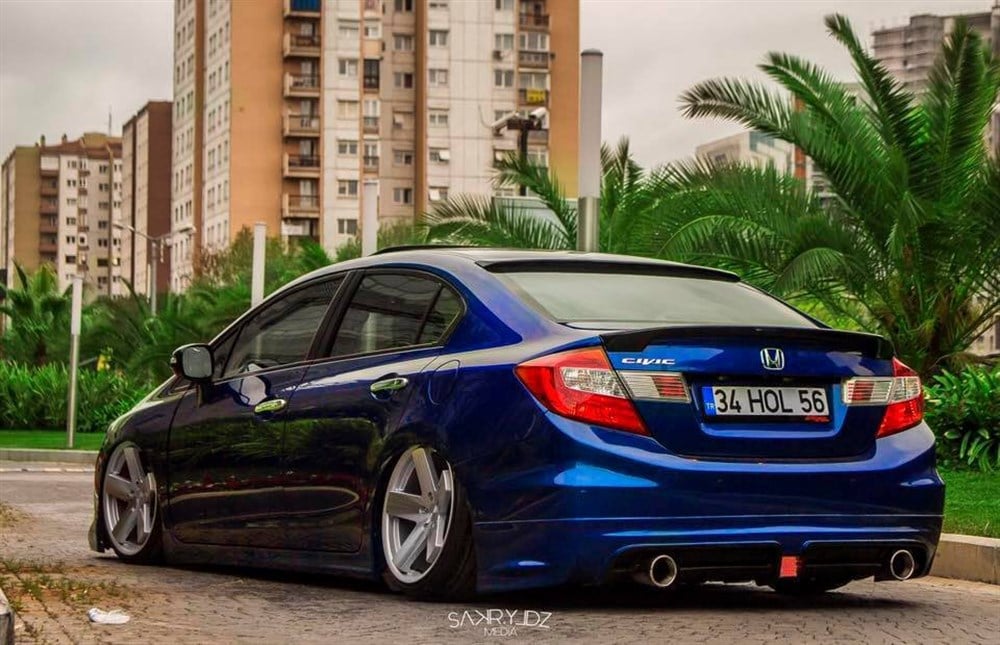 Honda Civic Fb7 RR  Boyasız Difüzör (Plastik)