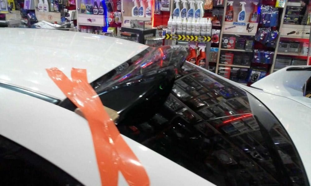 Honda Civic Fd6 Civic  Parlak Siyah Cam Üstü Spoiler