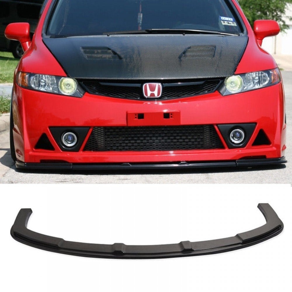 Honda Civic Fd6 RR Parlak Siyah  Ön Lip