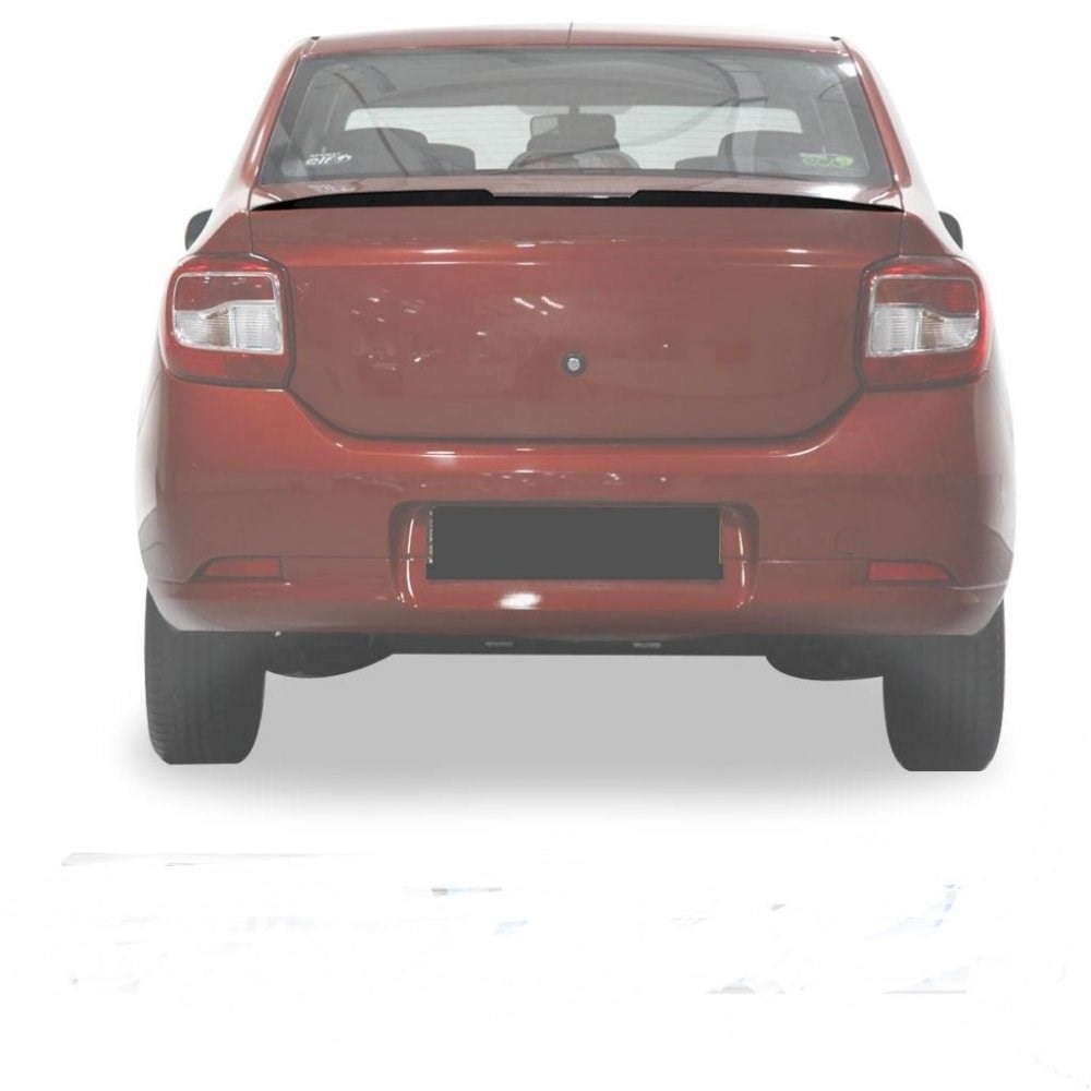 Renault Sembol Plastik Parlak Siyah Spoiler