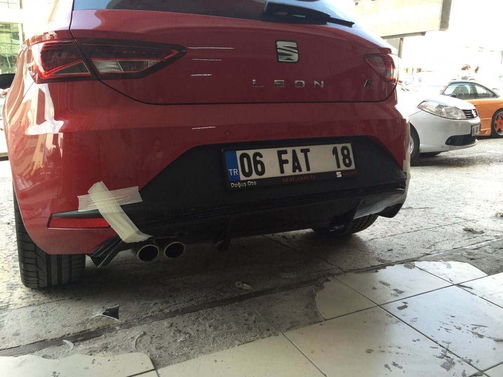 Seat Leon Style Düz Difüzör  (Plastik)