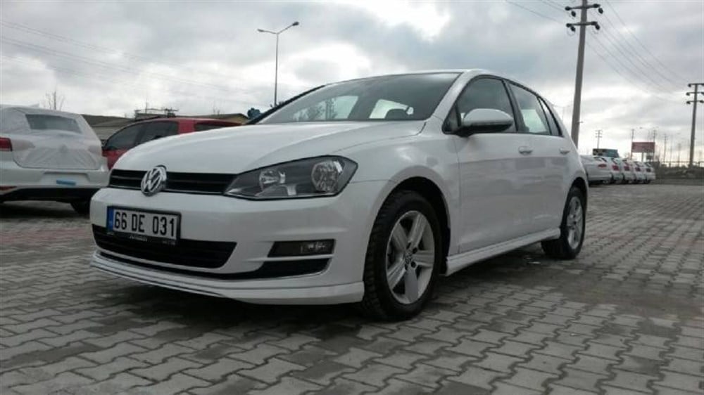 Volkswagen Golf 7 Boyasız Ön Ek (Plastik)