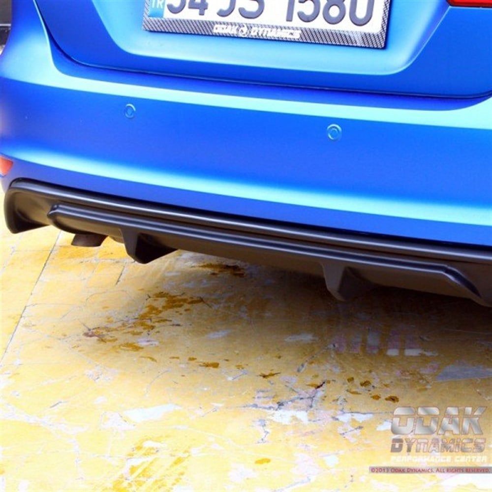 Volkswagen Jetta Custom Makyajlı Kasa Parlak Siyah Difüzör (Plastik)