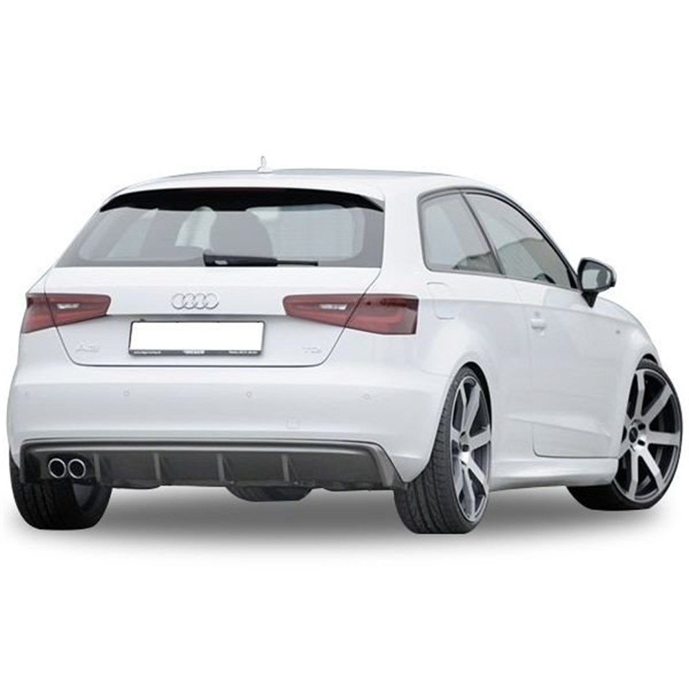 Audi A3 HB Rieger Difüzör (Plastik)