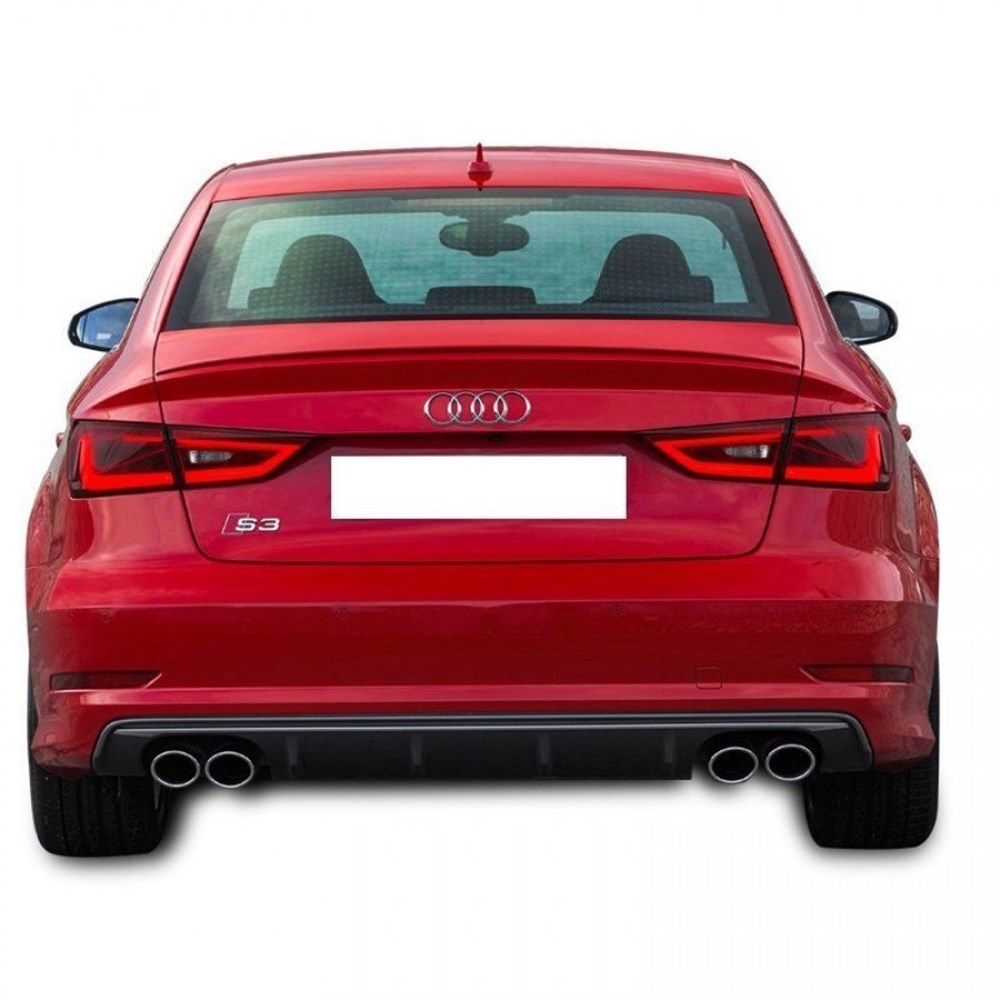 Audi A3 S3 Yeni Kasa Sedan Difüzör (Plastik)