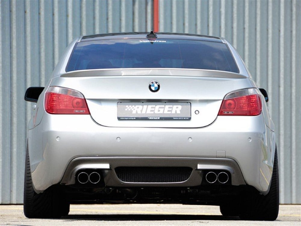 Bmw E60 Difüzör M5 Parlak Siyah (Plastik)