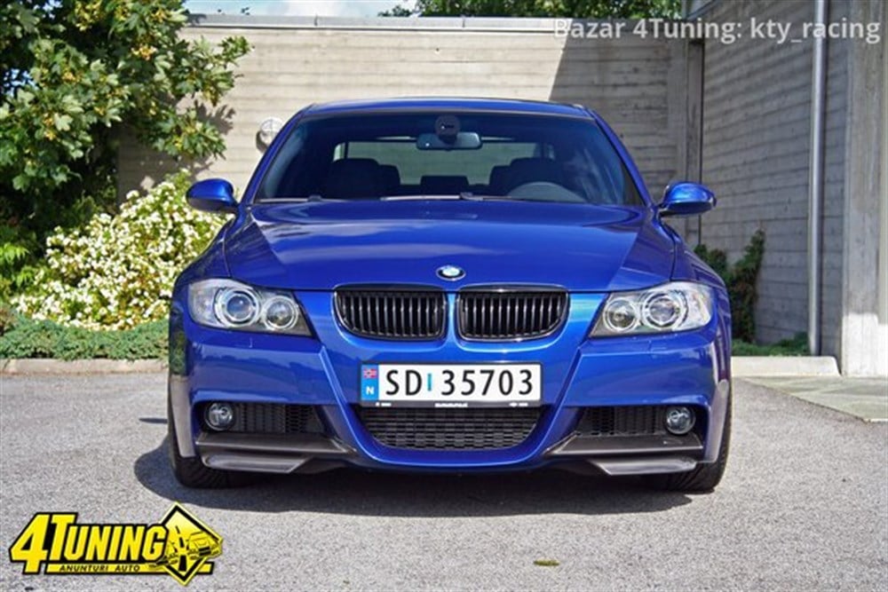 Bmw E90 Makyajsız M Tapon Flaplar Parlak Siyah (Plastik)
