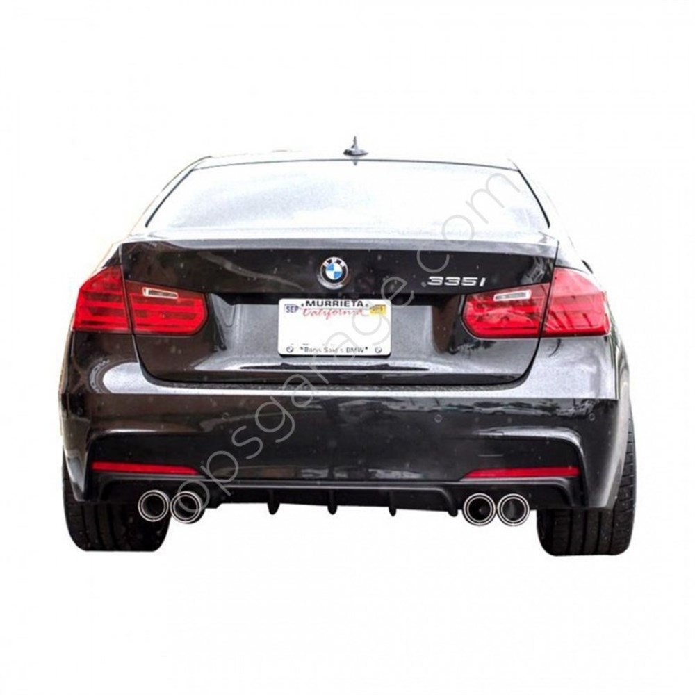Bmw F30 Sağ Sol Çift  Çıkış Taiwan Plastik Difüzör