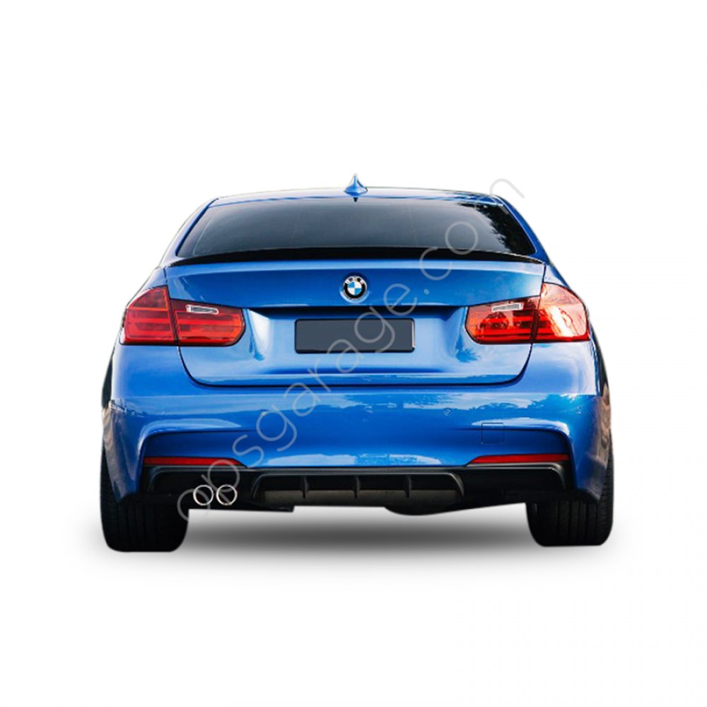 Bmw F30 Soldan Çift  Çıkış Taiwan Plastik Difüzör