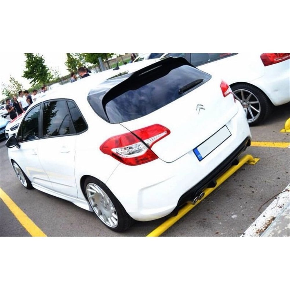 Citroen C4 Parlak Siyah  Difüzör (Plastik)