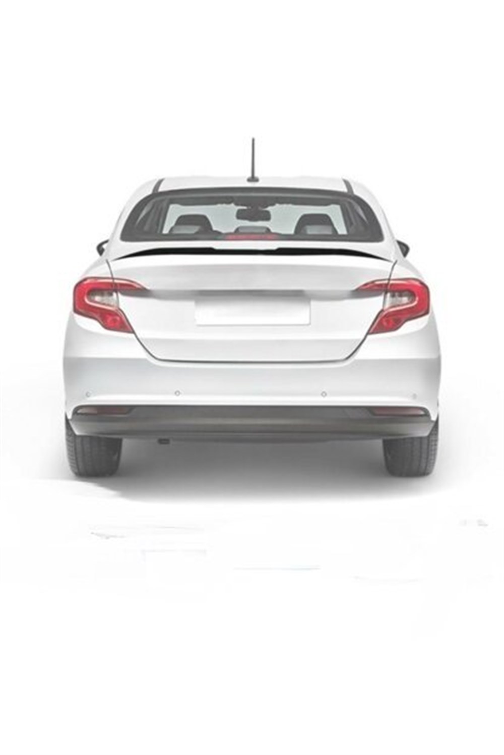 Fiat Egea Plastik Parlak Siyah Spoiler