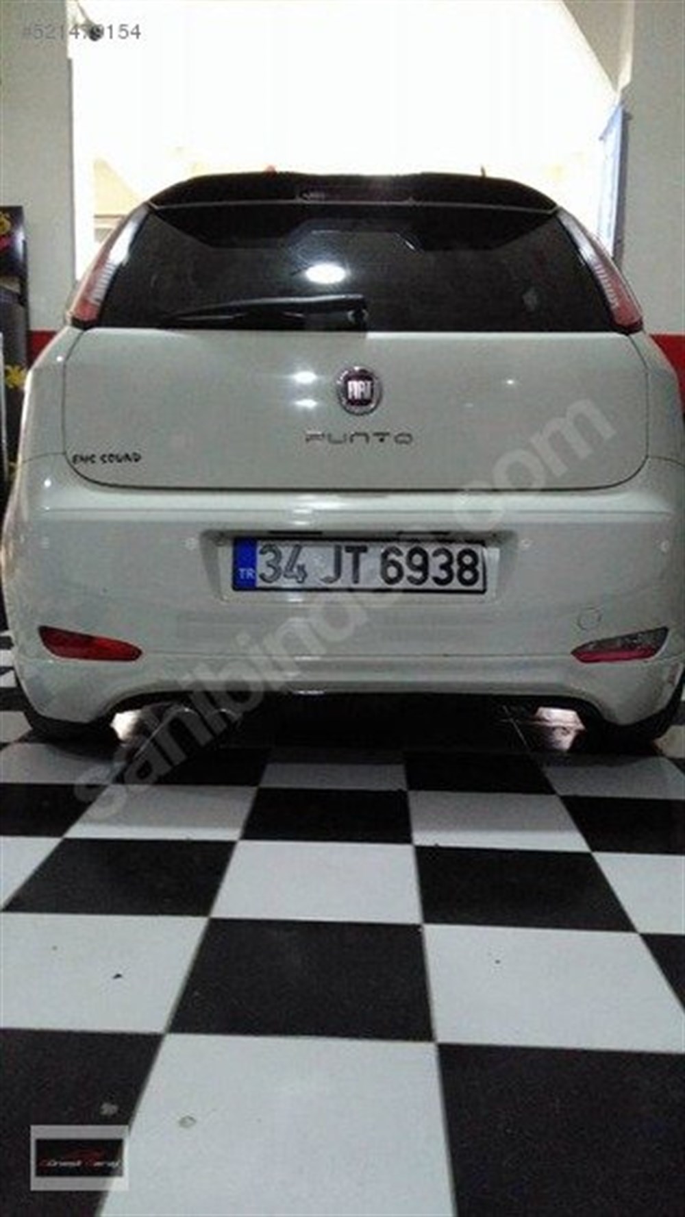 Fiat Punto Evo Boyasız Arka EK Makyajlı  (Plastik)