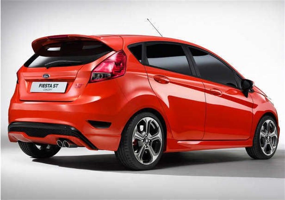 Ford Fiesta ST Plastik Boyasız Difüzör