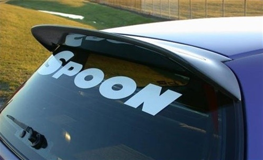 Honda Civic 1992 1995  Spoon  Spoiler fiberglass  Boyasız