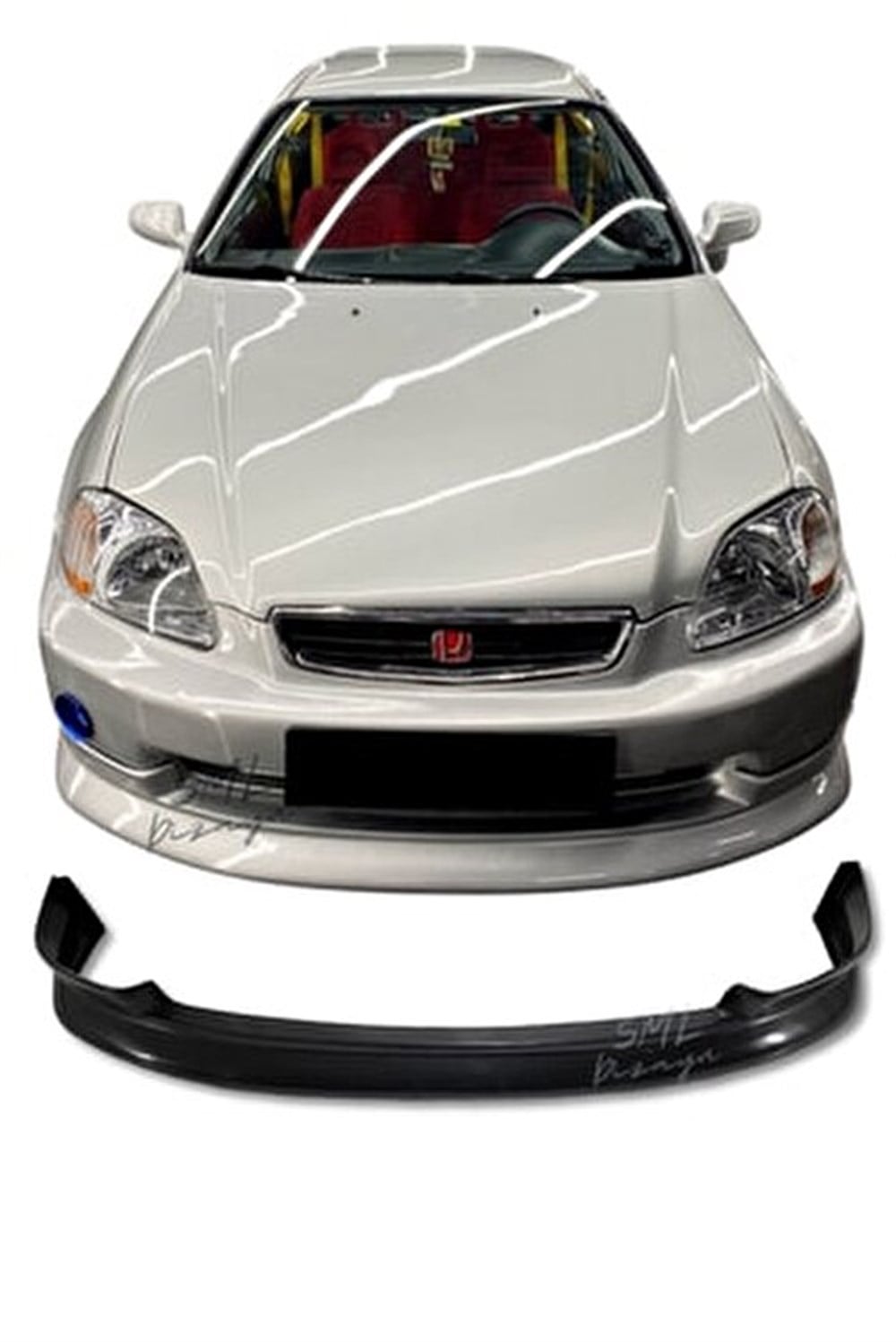Honda Civic 1996 1998 Makyajsız  Ön Ek Fiberglass Boyasız