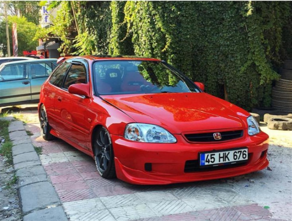 Honda Civic 99-01 s2000 Boyasız Ön Ek (Plastik)