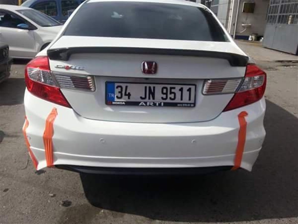 Honda Civic Fb7 Modulo Boyasız Plastik Arka Ek
