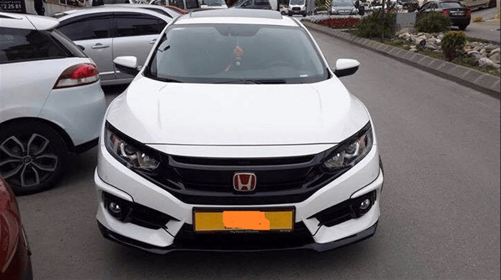 Honda Civic Fc5 Turbo Boyasız  Ön Ek (Plastik)