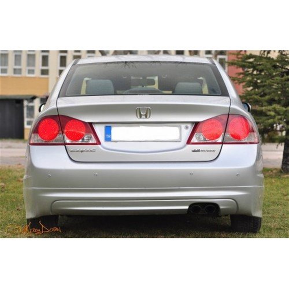 Honda Civic Fd6 Mugen Boyasız  Arka Ek (Plastik)