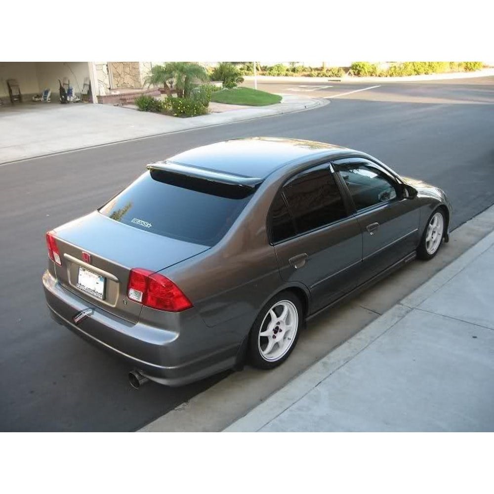 Honda Civic Vtec 2 Cam Üstü Parlak Siyah  Spoiler (Plastik)