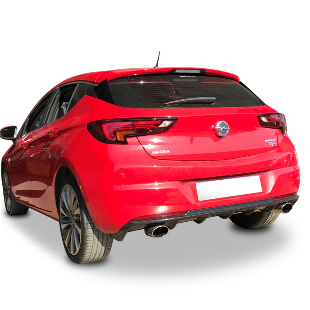 Opel Astra K Rieger Parlak Siyah  Difüzör (Plastik)