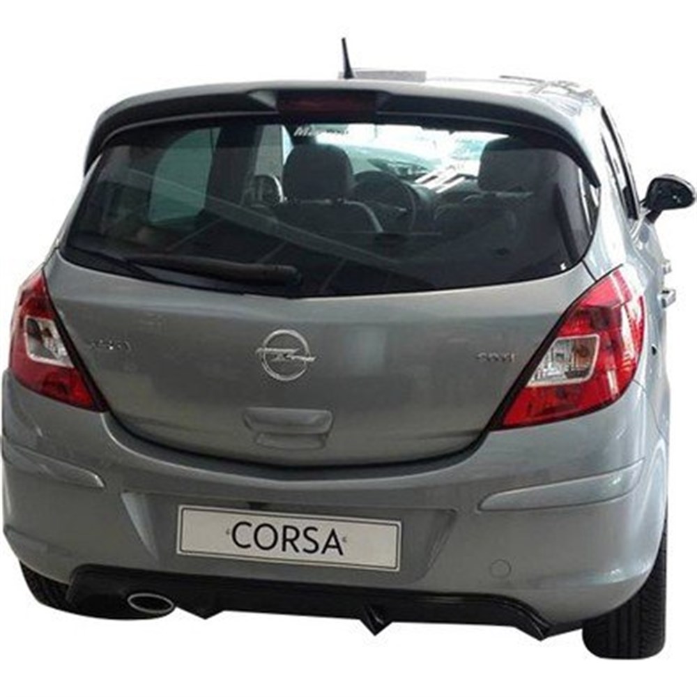 Opel Corsa D Difüzör Kapalı Parlak Siyah (Plastik)