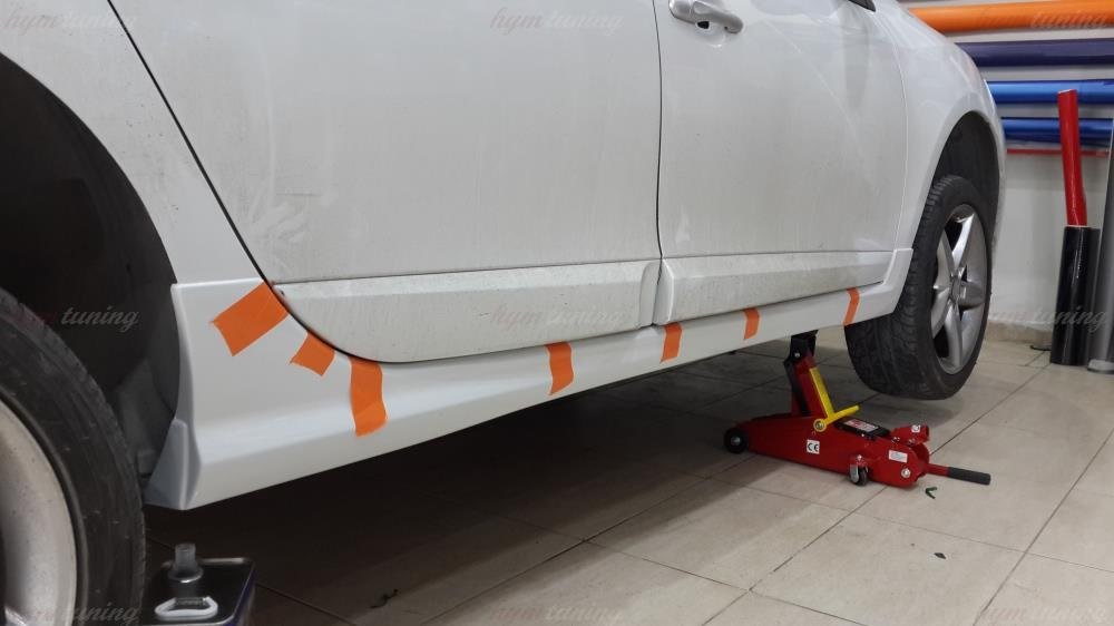 Renault Fluence Boyasız  Yan Marşpiyel ( Plastik )