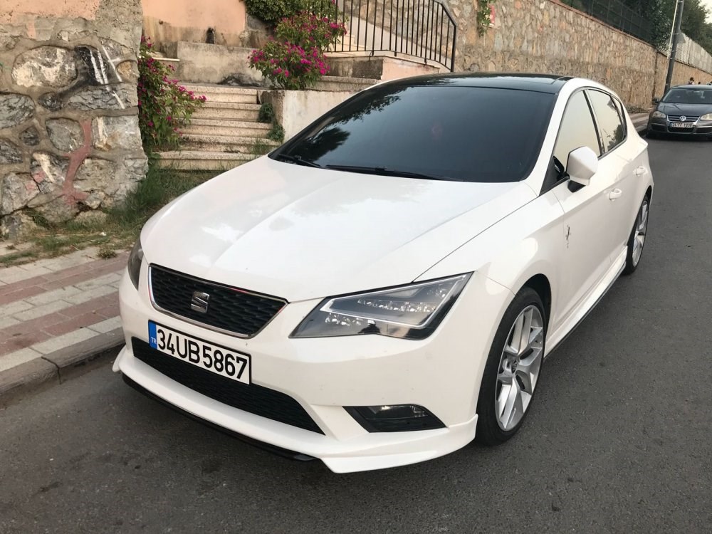 Seat Leon 2013-2016 Style Uyumlu Custom Ön Ek (Plastik)