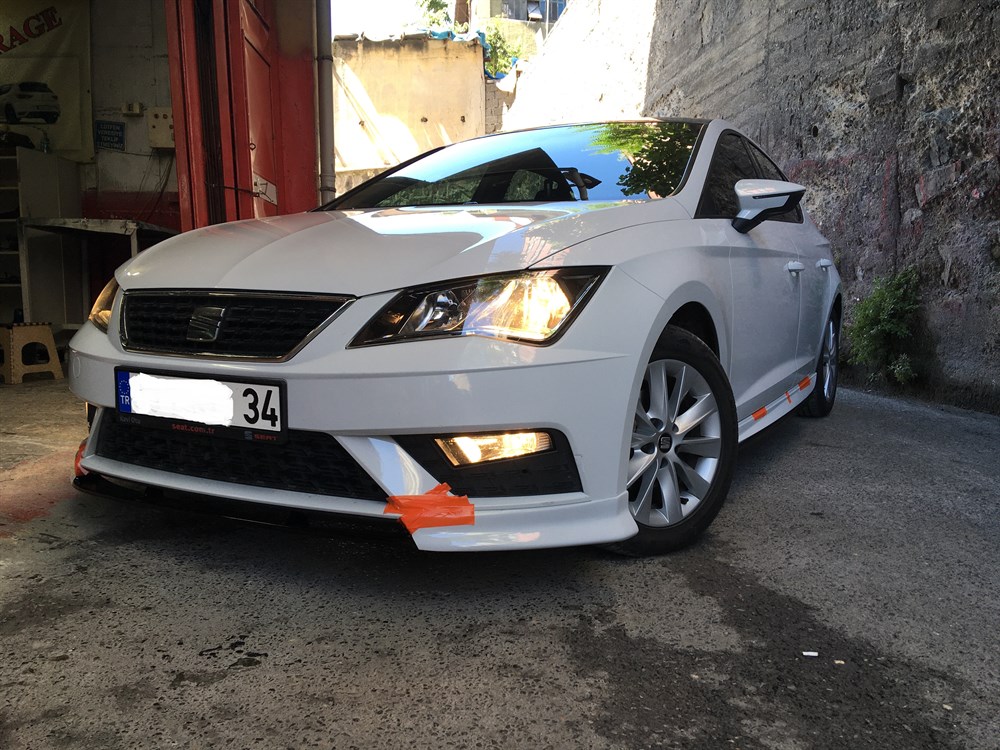 Seat Leon 2017 Sonrası Ön Ek   fiberglass  Boyasız